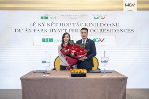 Sự tín nhiệm của BIM Land cho dự án Park Hyatt Phu Quoc Residences hứa hẹn một thử thách mới - cơ hội mới cho Địa ốc MGV